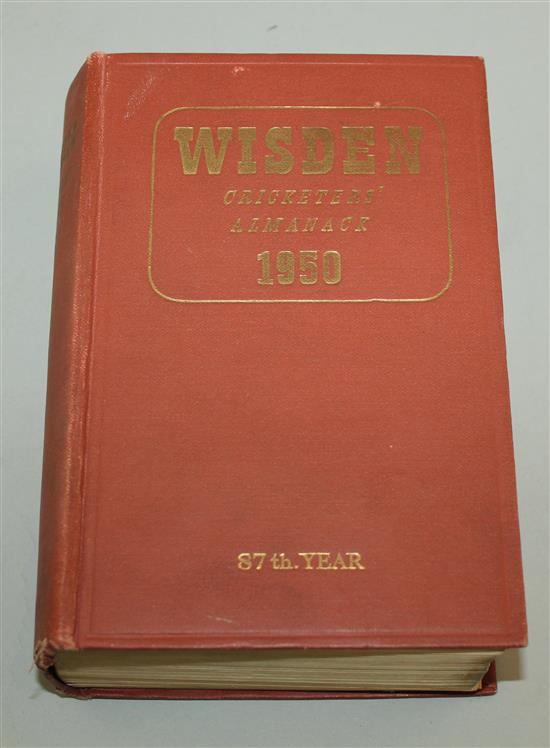 Wisden, John - Cricketers Almanack (10)